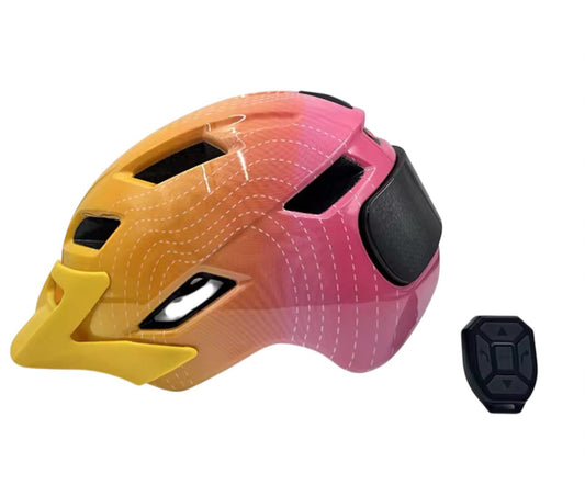 Hjelm med LED skærm